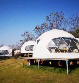 6 meter 19.68FT Eco Luxury Glamping Geodesic Dome Tent 