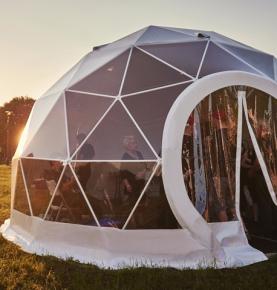 5 meter 16.4FT Eco Kit Igloo House Geodesic Dome Tents