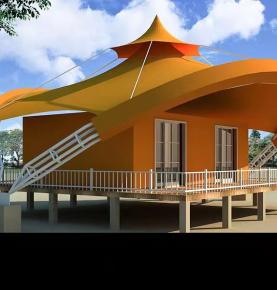 Luxury hotel tent for family Membrane structure ,Glamping Tent 