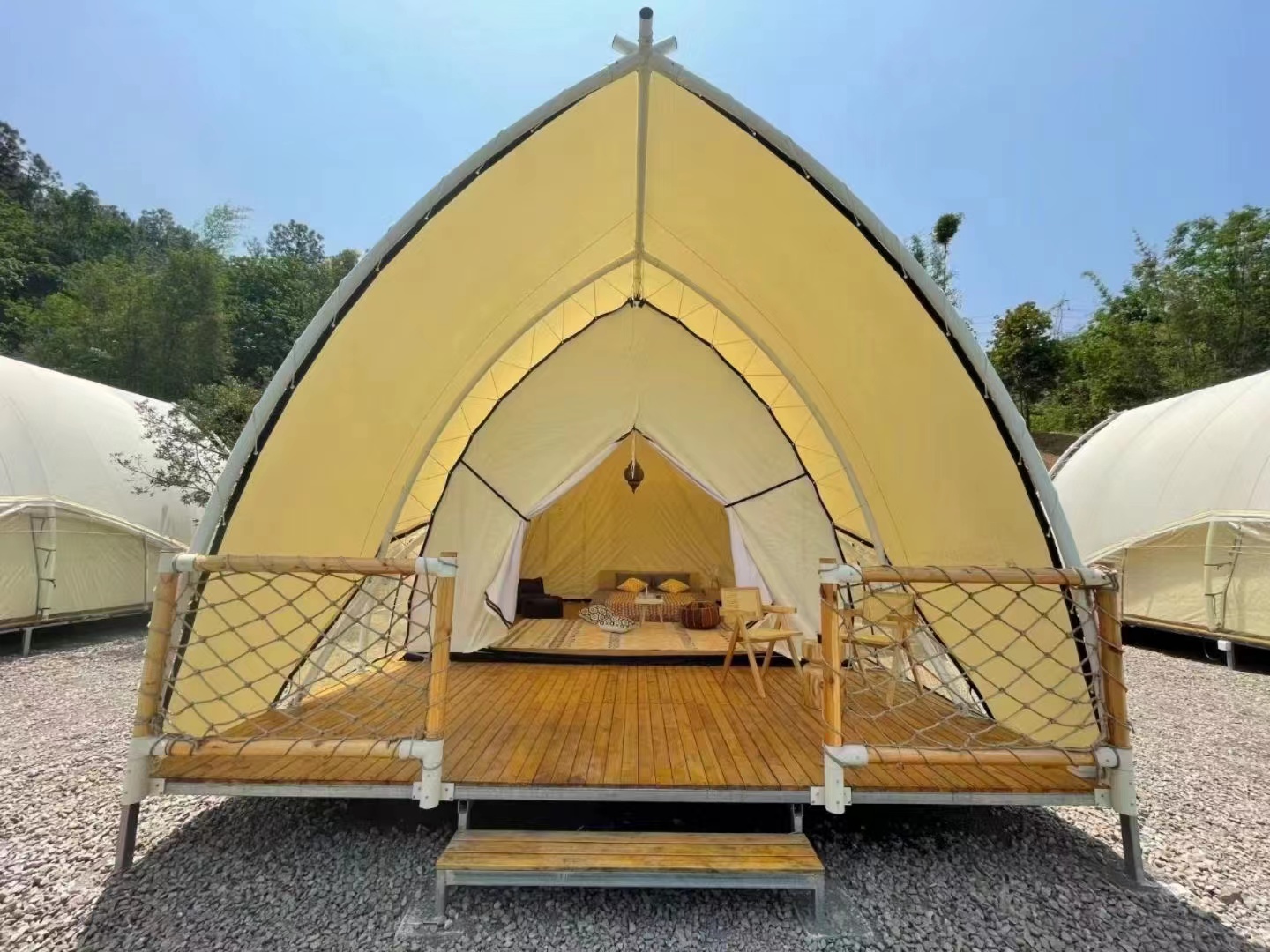 Canvas Glamping Lodge｜ Luxury Safari Tent | WaterProof oxford
